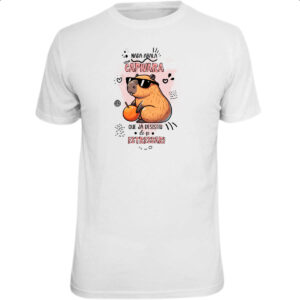 Camiseta Unissex Capivara nada abala