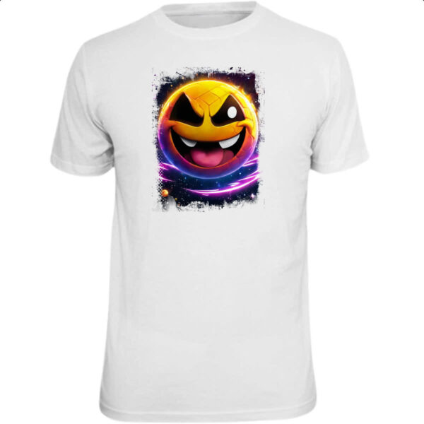 Camiseta Unissex Planeta Emoji Sarcastico