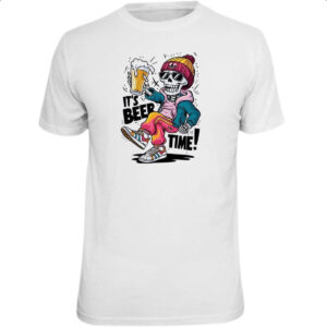 Camiseta Unissex E a hora da cerveja