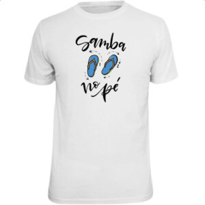 Camiseta Unissex Samba no pe