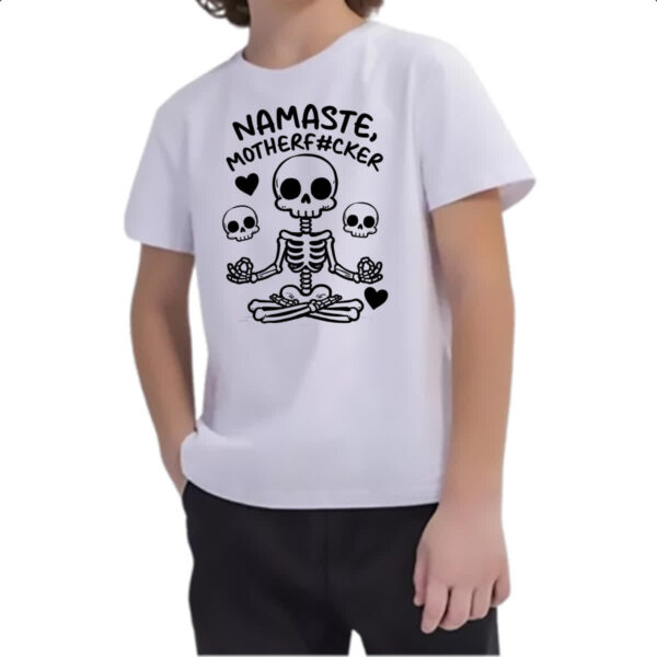 Camiseta Infanto Juvenil Namaste Mother FK - Imagem 4