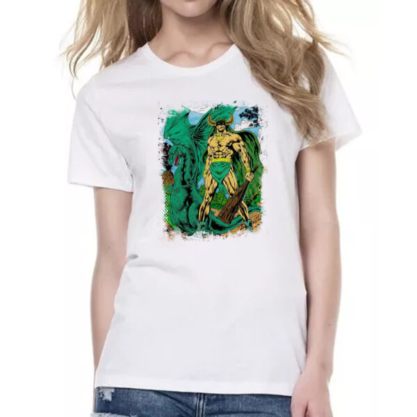 Camiseta Baby Look Nostalgia Mightor e Tog - Imagem 2