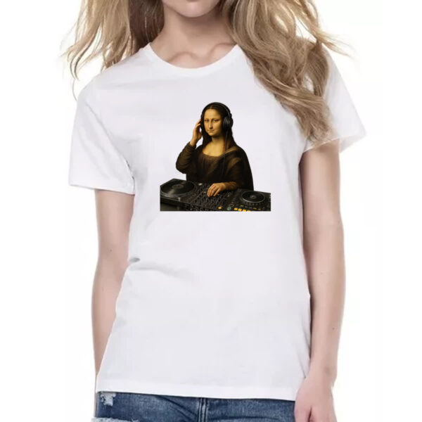 Camiseta Baby Look DJ Mona Lisa - Imagem 2
