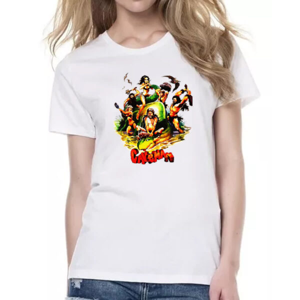 Camiseta Baby Look Nostalgia Caveman - Imagem 2