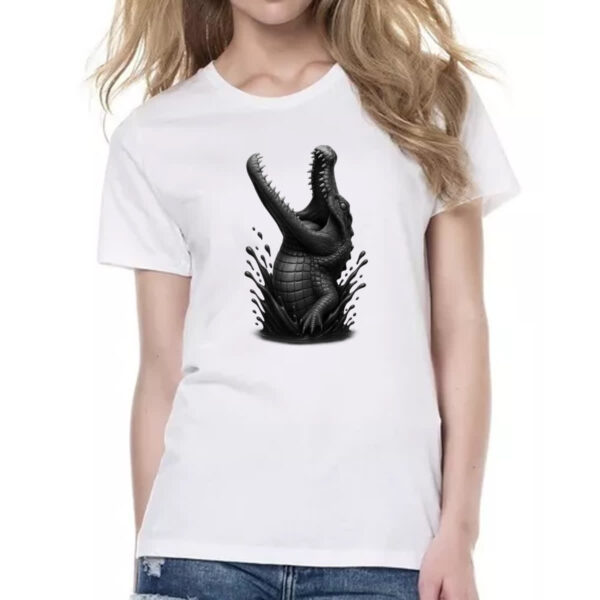 Camiseta Baby Look Pulo do Jacare - Imagem 2