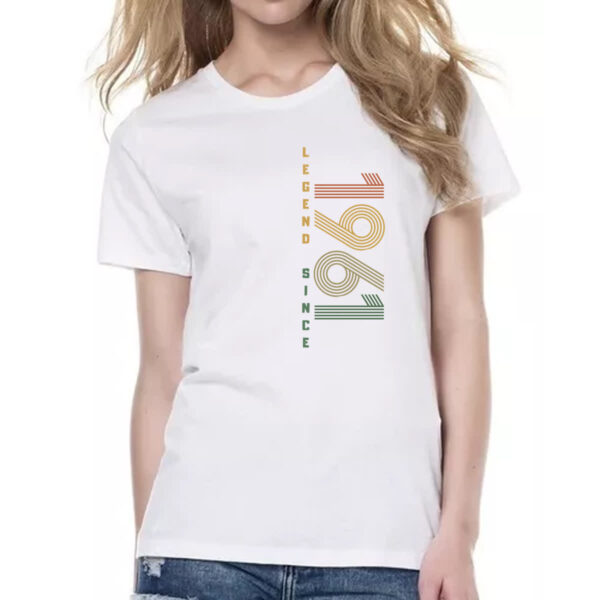 Camiseta Baby Look Legend Since 1961 - Imagem 2