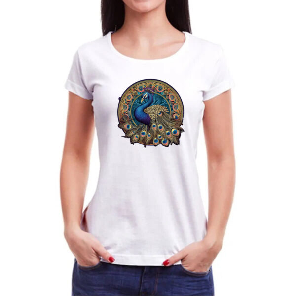 Camiseta Baby Look Vintage Pavao - Imagem 3