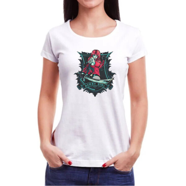 Camiseta Baby Look Derby Girl - Imagem 3