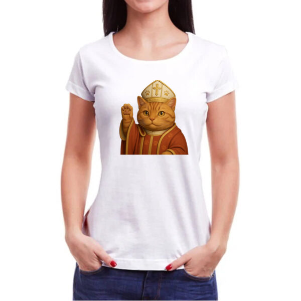 Camiseta Baby Look Gatolico - Imagem 3