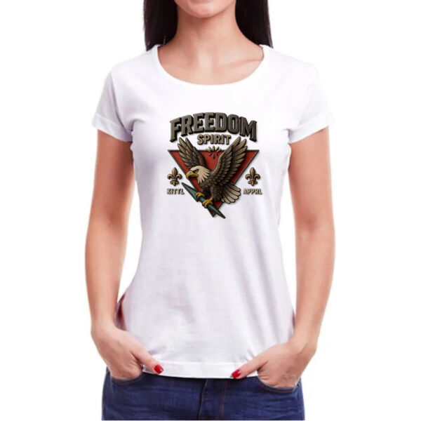 Camiseta Baby Look Freedom Spirit - Imagem 3