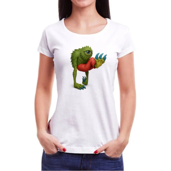 Camiseta Baby Look Ploc Monsters Nostalgia 3 - Imagem 3