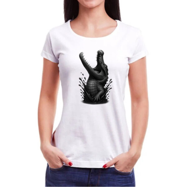 Camiseta Baby Look Pulo do Jacare - Imagem 3