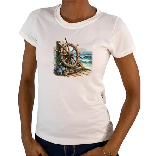 Camiseta Baby Look Timao travel art - Imagem 4