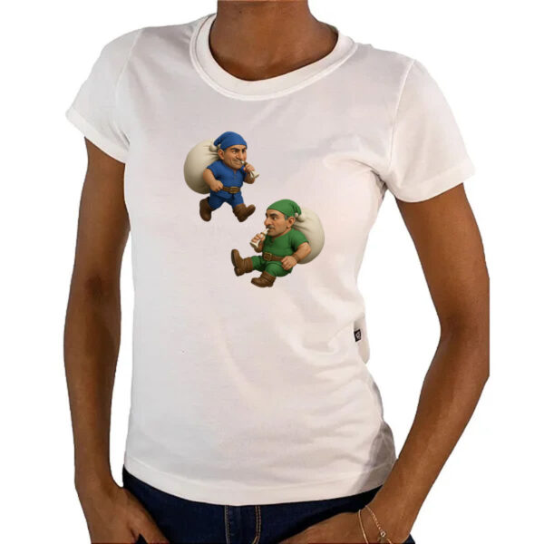 Camiseta Baby Look Nostalgia Golden Axe Gnomo - Imagem 4