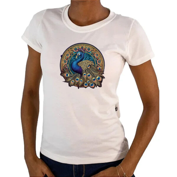 Camiseta Baby Look Vintage Pavao - Imagem 4