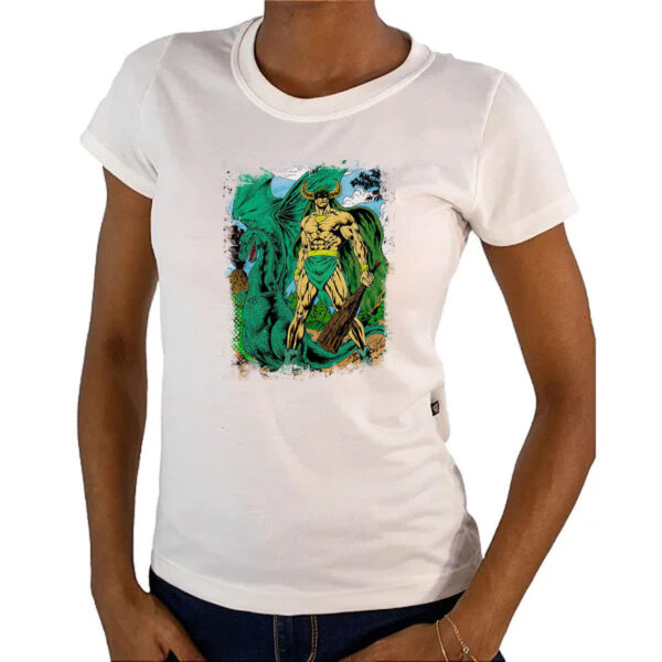 Camiseta Baby Look Nostalgia Mightor e Tog - Imagem 4