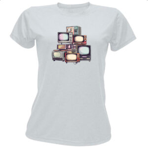 Camiseta Baby Look Vintage TVs