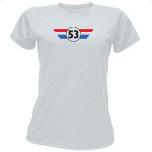 Camiseta Baby Look Herbie logo peitoral
