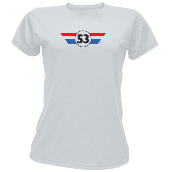 Camiseta Baby Look Herbie logo peitoral
