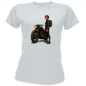 Camiseta Baby Look Aventureira de guerra