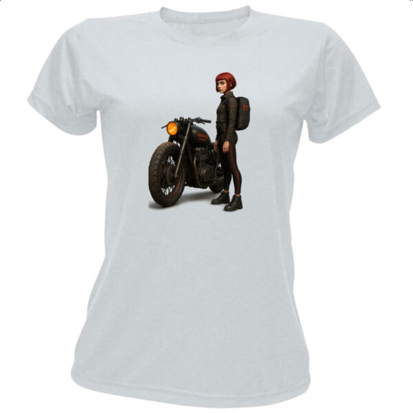 Camiseta Baby Look Aventureira de guerra