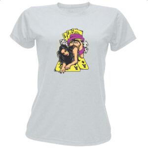 Camiseta Baby Look Diva do baralho