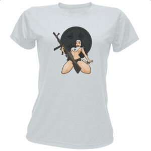 Camiseta Baby Look Freira Guerrilheira