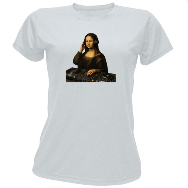 Camiseta Baby Look DJ Mona Lisa