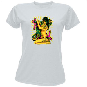 Camiseta Baby Look Gangster Girl Skate