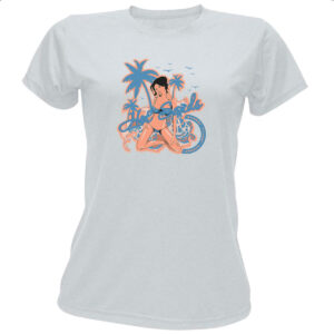 Camiseta Baby Look Hot Sands