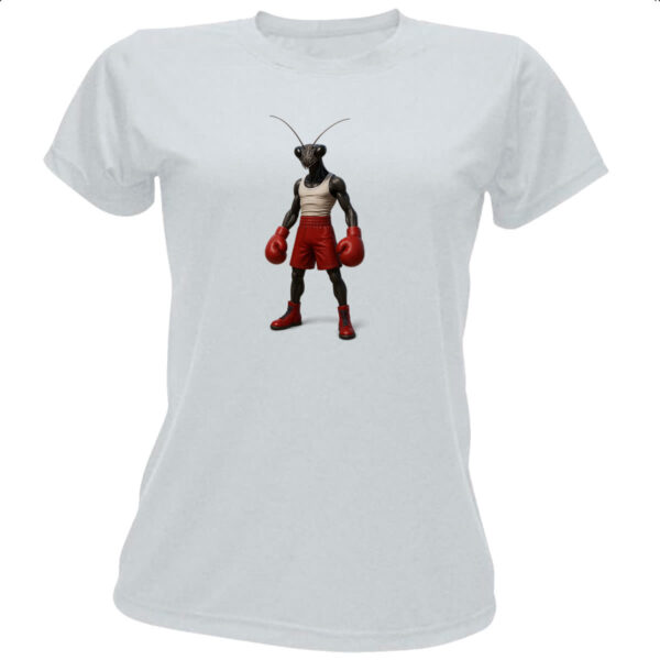 Camiseta Baby Look Louva-a-Deus Pugilista