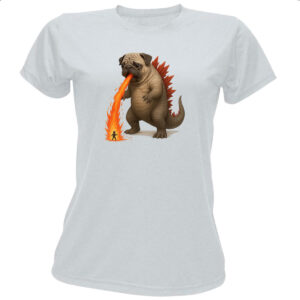 Camiseta Baby Look PugZilla