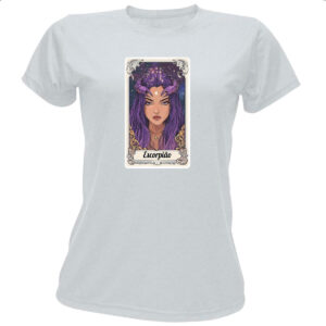Camiseta Baby Look Carta Taro Signo Escorpiao
