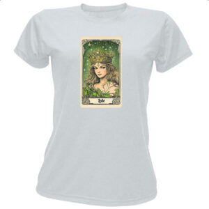 Camiseta Baby Look Carta Taro Signo Leao