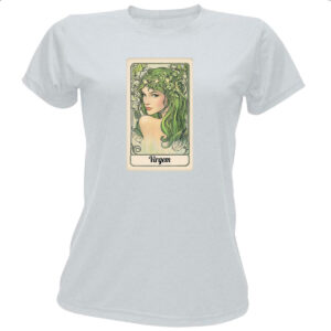 Camiseta Baby Look Carta Taro Signo Virgem