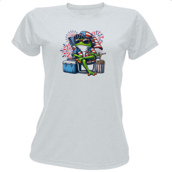 Camiseta Baby Look Sapo Independencia EUA