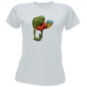Camiseta Baby Look Ploc Monsters Nostalgia 3