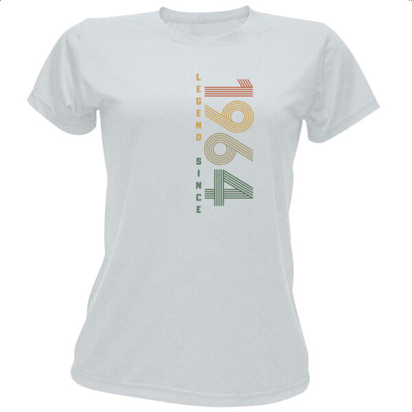 Camiseta Baby Look Legend Since 1964