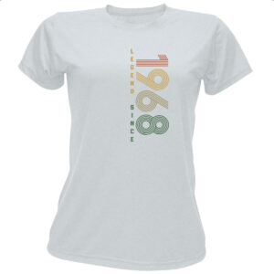 Camiseta Baby Look Legend Since 1968