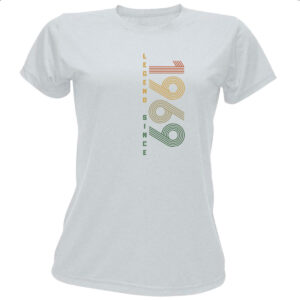 Camiseta Baby Look Legend Since 1969