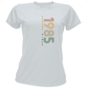 Camiseta Baby Look Legend Since 1985