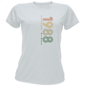 Camiseta Baby Look Legend Since 1988