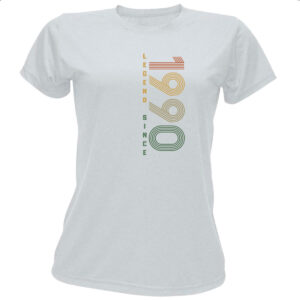 Camiseta Baby Look Legend Since 1990