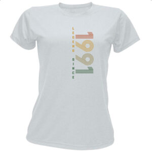 Camiseta Baby Look Legend Since 1991