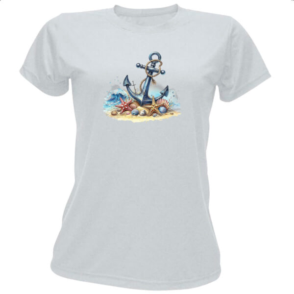 Camiseta Baby Look Ancora travel art