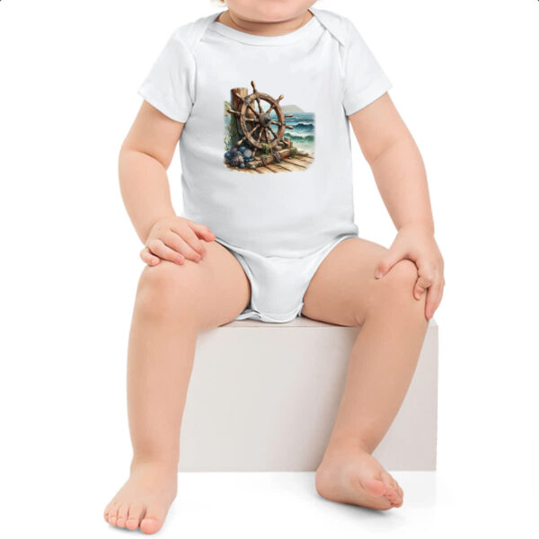 Body infantil Timao travel art - Imagem 2