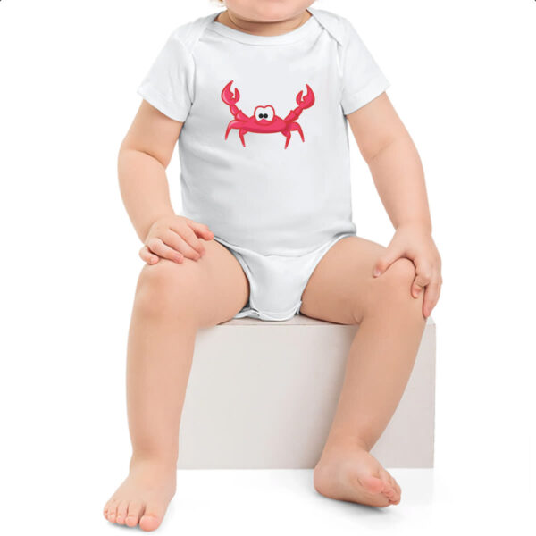 Body infantil Cute Caranguejo - Imagem 2