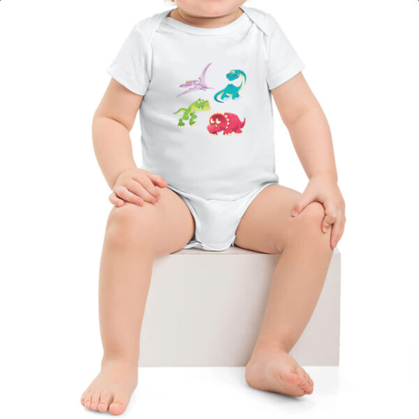 Body infantil Cute dinossauros - Imagem 2