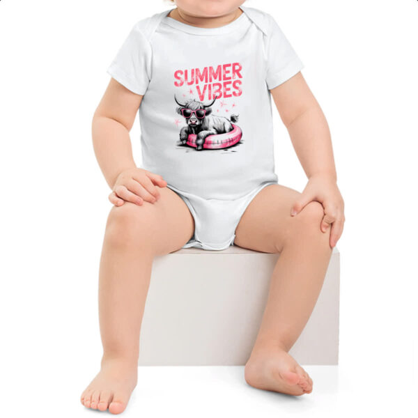 Body infantil Vaquinha Summer Vibes - Imagem 2