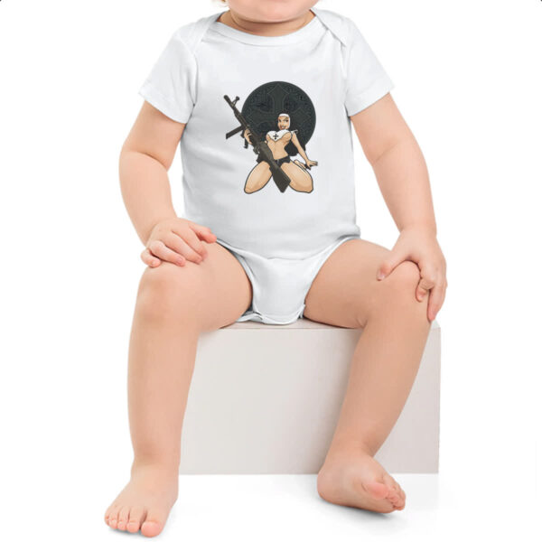 Body infantil Freira Guerrilheira - Imagem 2